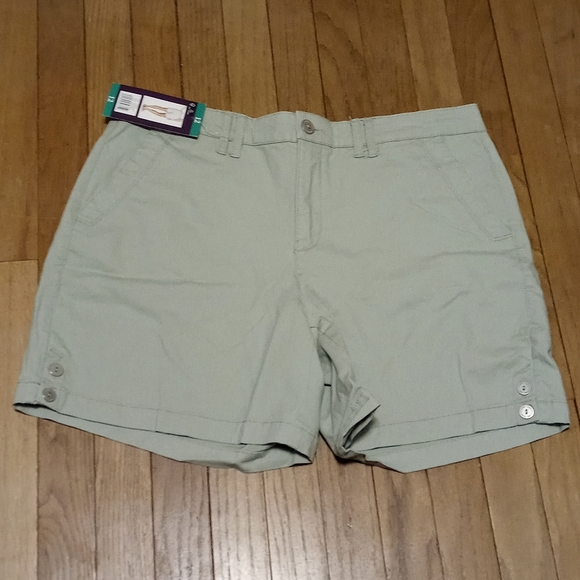 Gloria Vanderbilt Women's Violet Shorts - Comfort Stretch Denim, 5.5 Inch Inseam, Button Accents - View #13